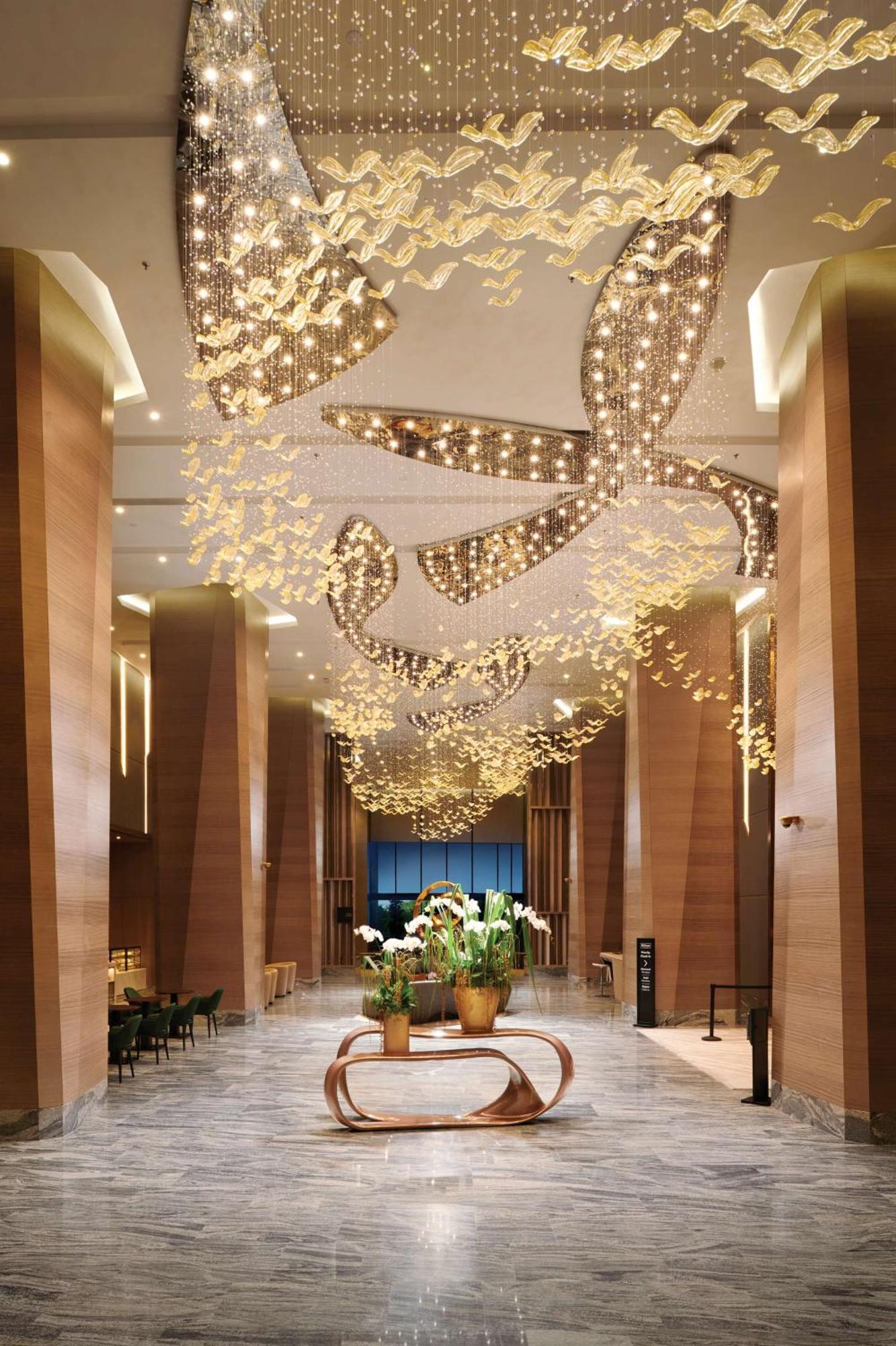 Doubletree By Hilton Shah Alam I-City Exterior foto The lobby of the hotel